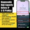 Bateria de Alta Capacidade para iPhone 12-15, Diagnosticável, 100% de Saúde