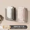 Caixa de lenços com ventosa, porta-papel higiênico de parede, suporte para rolo de papel higiênico, caixa de armazenamento de lenços faciais para casa