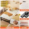 Cama Infantil de Hierro Forjado, Cama Convertible, Cama Grande, Cuna Ampliada, Cama Individual para Niños, Cama de Princesa para Niñas, Cama de Noche