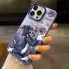 Tom Animado Adecuado para Apple 17/16Pro Lindo 15/14 Divertido Funda para Teléfono Móvil Ipho Ne11 Xsmax