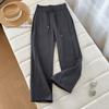 Calça esportiva Joker calça reta feminina! Calças casuais soltas e justas para a primavera de 2025, calças estreitas e largas
