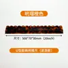Empujador de mahjong acrílico temático navideño de venta directa con impresión incorporada, organizador de tarjetas de mahjong estilo americano, estante magnético para mahjong