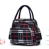 Bolsa Feminina Cor Sólida Bolsa Transversal Bolsa de Mão Impermeável Espessada Bolsa de Armazenamento para Mamães Bolsa Pequena de Tecido de Ombro Único Bolsa de Mão de Tecido Oxford