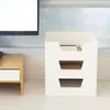 Caja de Almacenamiento de Escritorio Apilable Simple Moderno Control Remoto Caja de Almacenamiento de Suministros de Oficina Caja de Almacenamiento de Artículos Varios Caja de Almacenamiento