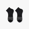 Calcetines Rayados Plusox Barra Horizontal Calcetines de Barco para Hombre Boca Baja para Mujer Verano Transpirables Delgados Absorbentes de Sudor Antideslizantes de Moda Caña Baja
