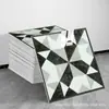 Atacado transfronteiriço 30x30cm adesivo de parede imitação de azulejo autoadesivo decoração de parede cobertura de renovação de cozinha papel de parede feio à prova d'água