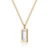 Collar Minimalista Blanco con Zirconia en Forma de Corazón Transfronterizo Set de Joyería de Pendientes Versátil Cadena de Clavícula Versátil de Gama Alta de Nicho