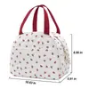 Bolsa Térmica para Lonchera Grande de Gran Capacidad Transfronteriza, Bolsa Aislante Portátil de Nicho para Picnic, Viajes y Uso con Bolsa de Hielo