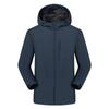 Chaqueta delgada de otoño de color sólido casual holgada chaqueta para niños chaqueta chaqueta cárdigan con capucha chaqueta multicolor chaqueta chaqueta