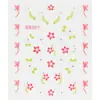 Adesivos para Unhas Yimei New Flower Lote Misto Adesivos 3D para Unhas Pequenos Adesivos Frescos de Tulipa para Unhas Adesivos para Unhas