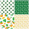 Precio FijoCompra Directa Transfronteriza 12 Hojas/Paquete St. Recortes de Papel de Material de Patrick Álbum de Recortes del Festival Irlandés DIY