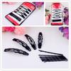 Versión coreana de accesorios para el cabello palabra clip BB clip set tarjeta roja accesorios para el cabello al por mayor 2 yuanes tienda suministro onda S forma flor hebilla cabello clip
