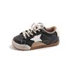 Zapatillas Deportivas para Niños Estilo Coreano de Caña Baja Nuevas Populares Primavera y Otoño 2025 Zapatos Casuales Versátiles para Niñas Suela Suave Antideslizantes