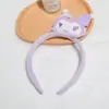 Linda Nueva Diadema de Dibujos Animados para Mujer, Diadema de Felpa para Lavarse la Cara y Aplicarse Mascarilla Facial, Accesorio para el Cabello Antideslizante