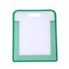 Nova Bolsa de Armazenamento Portátil Mais Vendida na Amazon, Bolsa Transparente de PP Fosco com Botão de Pressão para Documentos de Grande Capacidade, Bolsa de Plástico para Aulas de Reforço