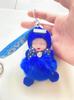 Muñeca para Dormir de Piel Genuina Influencer de Tiktok Accesorios para Bolsos Femeninos Colgante de Peluche Juguete de Muñeca con Piel para Bolsos