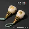 Acessórios de Vidro Sherpa Três Vias Pulseiras e Colares Artesanais DIY com Contas Tecidos à Mão Acessórios Contas de Buda Rosário