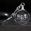 A turma de formatura se reunirá para enviar aos alunos um chaveiro de cristal para o jardim de infância com gravação personalizada barata significativo memorial