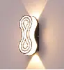 2024 creativa nueva lámpara de pared LED emisora de luz nórdica habitación dormitorio pared de fondo lámpara de pared impermeable exterior venta al por mayor