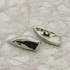 Botones Metálicos de Alta Gama de 15/16mm con Forma Irregular para Camisa Cosidos a Mano, Botones Pequeños para Camisa y Suéter, Botones de Puño, Accesorios