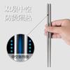 Pure Titanium Chopsticks Household High-grade Tableware Antibacteriano à prova de mofo Household Chopsticks Non-slip High-temperature Portable Alloy Chopsticks
