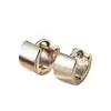 Pendientes de aro lisos, anchos y pequeños para hombres y mujeres, pendientes de aro lisos, modernos y únicos, mini ear cuffs de alta gama, regalo versátil y de moda