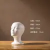 Suporte de Exibição para Cabeça de Manequim Cabide de Chapéu Expositores para Joias Lenços Adereços para Vitrine Adornos Simples Fixáveis