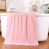 Toalhas para Uso Doméstico do Fabricante Original, Fleece Coral Finamente Tecido, Poliéster-Nylon Listrado, Qualidade para Presente, Grossas, Absorventes, Personalizáveis, Toalhas Macias
