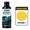 Kineshinex Líquido Pulidor de Resina de Alto Brillo 40ml Limpieza Reparación Brillo Protección de Superficie de Resina Epoxi DIY