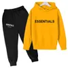 Ropa de punto con estampado de letras para niños de primavera y otoño, europea y americana, transfronteriza, traje para niños, se puede imprimir logo