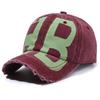 Boné de Baseball Vintage Lavado com Aba Macia para Mulheres, Versátil para Todas as Estações, Boné Tendência Estilo Coreano com Aba de Pato para Homens, Protetor Solar Casual para Uso Externo com Topo Arredondado