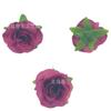 Capullos de Rosa Pequeños Simulados Cabezas de Flores de Tela de Seda Materiales para Manualidades de Guirnaldas Accesorios para el Cabello Accesorios para Arreglos Florales de Pared de Fondo de Boda Suelo