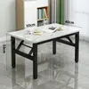 Mesa Baixa, Mesa de Jantar Retangular Dobrável, Mesa de Jantar para Casa de Aluguel e Dormitório, Mesa Pequena de Chão, Mesa Simples para Barraca, Mesa Quadrada para Exterior
