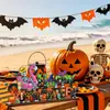 Amazon Verano Halloween Playa Calavera Calabaza Murciélago Horror Adorno de Madera S