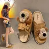 Sapatos Birkenstock de sola grossa primavera e outono slip-on sapatos de pessoa preguiçosa bico fechado meias-sapatos para mulheres fofos com top aberto aumento interno de altura sapatos atacado