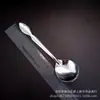 Cuchara de sopa grande engrosada para el hogar, tenedor de fruta, más de 304 acero inoxidable, cuchara de arroz, vajilla, punto de venta al por mayor