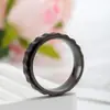 Anillo Nuevo para Hombre de Acero Inoxidable Transfronterizo Que No Se Desvanece Diseño de Nicho Anillo Giratorio Joyería de Mano de Acero de Titanio Venta al por Mayor para Hombres