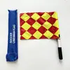 Banderas de Banda de Fútbol, Mangos Antideslizantes, Equipo de Entrenamiento para Árbitros para Competiciones en el Campus para Estudiantes de Primaria y Secundaria, Stock Listo del Fabricante