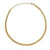 Cadena de Acero Inoxidable Apilada Hueso de Serpiente Cadena de Cuchillas Europea y Americana Transfronteriza Collar para Mujer, Joyería que No se Desvanece para Hombre, Estilo Europeo y Americano