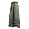 Pantalones Casuales de Moda Nuevos Cuatro Estaciones Estilo Pareja Ropa de Trabajo Pantalones Rectos Pantalones Deportivos Impermeables para Exteriores Streetwear Americano