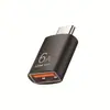 Adaptador OTG 3.0 Tipo-C para Adaptador USB Carregamento Rápido para Celular 6A Conversor de Dados Android e Outros Universal