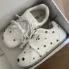 Zapatillas de entrenamiento alemanas de moda con estrellas y lunares para mujer, nueva colección primavera/otoño 2026, zapatillas versátiles de suela gruesa, zapatos casuales de nicho
