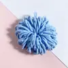 Nuevo color macarrón 3.3cm cuerda para el pelo de ganchillo para niños accesorio de joyería de resina de dibujos animados DIY hecho a mano