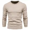 Outono e inverno novo suéter casual masculino de cor sólida pulôver comércio exterior suéter casual masculino de gola alta suéter transfronteiriço