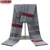 2026 Novo Lenço Masculino Inverno Quente Xadrez Estilo Europeu e Americano Lenço Masculino Jacquard Imitação Caxemira Cachecol de Pescoço Atacado do Fabricante