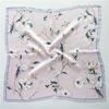 Bufandas de Seda al por Mayor para Regalos en el Extranjero y Recuerdos, Seda Genuina Transfronteriza Primavera y Verano Decorativo 53cm Pañuelo de Cuello Floral Bufanda Cuadrada Pequeña