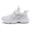 8855 zapatos para niños niñas verano malla transpirable zapatos deportivos niños zapatos blancos niños zapatos de papá estudiantes de primaria blanco correr