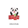 Broche Inspirador Panda do Exame Bênçãos da Temporada de Formatura para o Sucesso na Lista Dourada Insígnia de Metal Presente de Formatura
