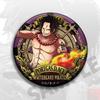 Insignia de Metal de Hoja de Lata Pin Accesorios Luffy Ace Sabo Barba Blanca Luffy Regalo de Negocios