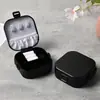 Caixa Mini de Cosméticos e Joias Transfronteiriça Simples Portátil para Viagem Portátil Divisória Multifuncional Caixa de Armazenamento de Joias